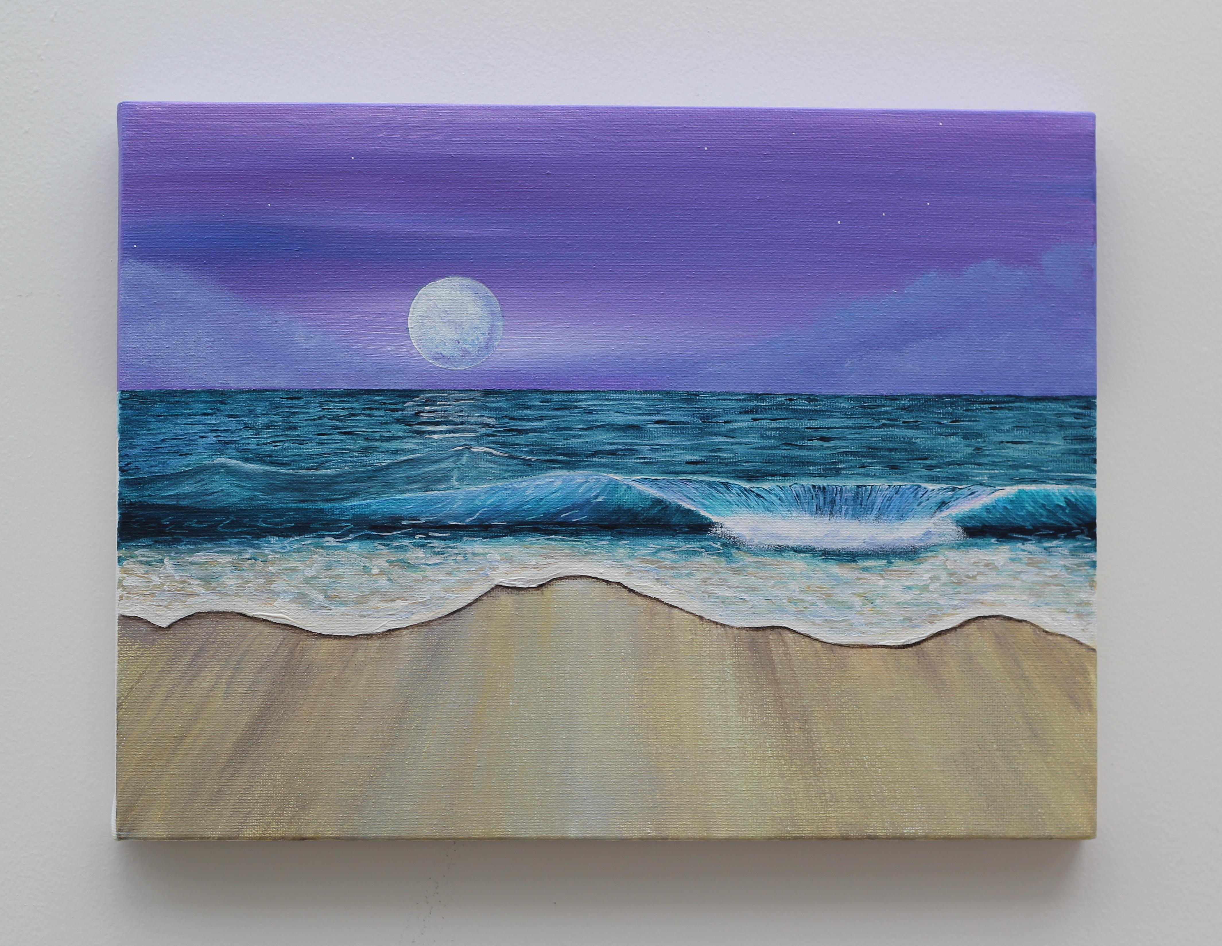 Lilac Moonrise - £30